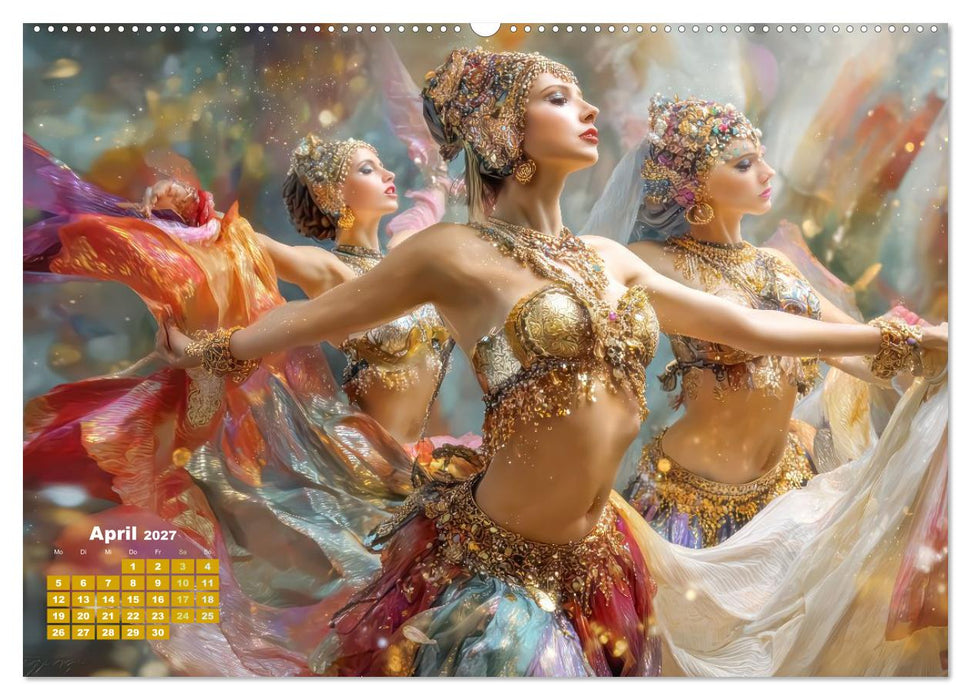 Der Zauber des Orients - Poetische Fantasiewerke (CALVENDO Wandkalender 2027)