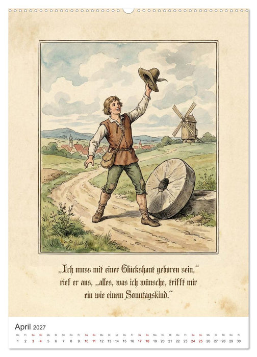 Der Märchenhafte Kalender (CALVENDO Wandkalender 2027)