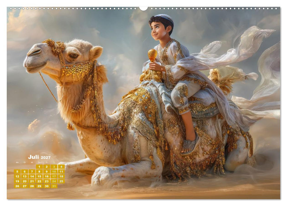 Der Zauber des Orients - Poetische Fantasiewerke (CALVENDO Premium Wandkalender 2027)