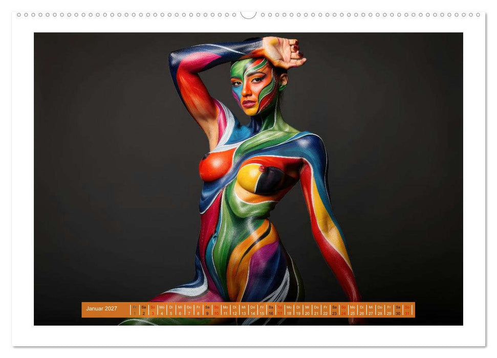 Sexy Body Painting (CALVENDO Wandkalender 2027)