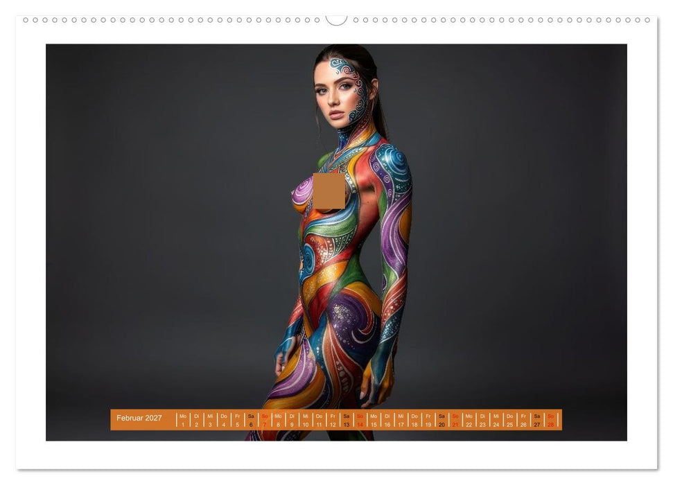 Sexy Body Painting (CALVENDO Wandkalender 2027)