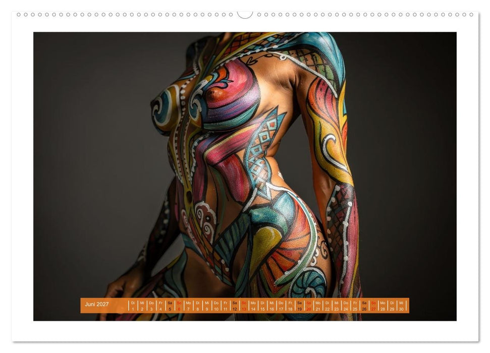 Sexy Body Painting (CALVENDO Wandkalender 2027)