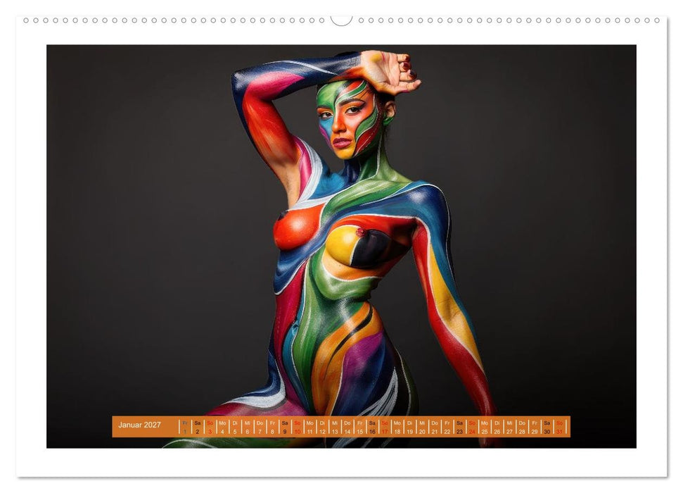 Sexy Body Painting (CALVENDO Premium Wandkalender 2027)