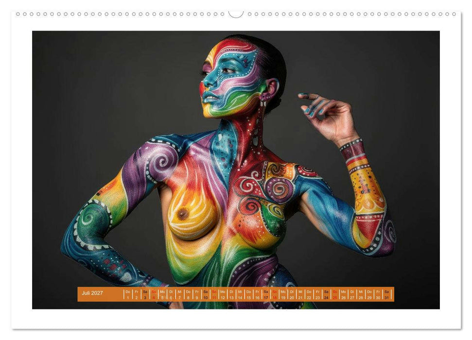 Sexy Body Painting (CALVENDO Premium Wandkalender 2027)