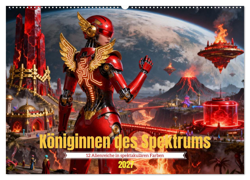Königinnen des Spektrums (CALVENDO Wandkalender 2027)