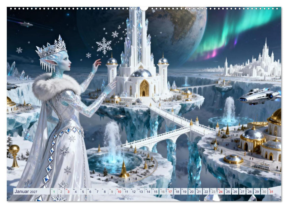 Königinnen des Spektrums (CALVENDO Wandkalender 2027)