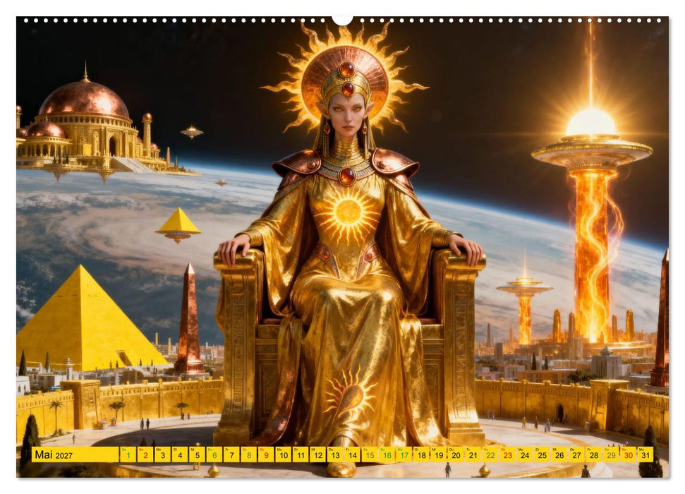 Königinnen des Spektrums (CALVENDO Wandkalender 2027)