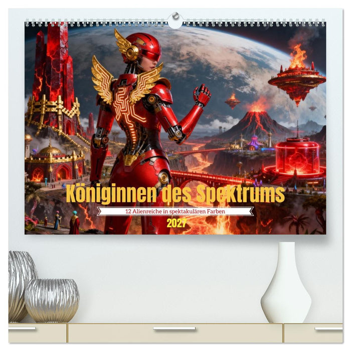Königinnen des Spektrums (CALVENDO Premium Wandkalender 2027)