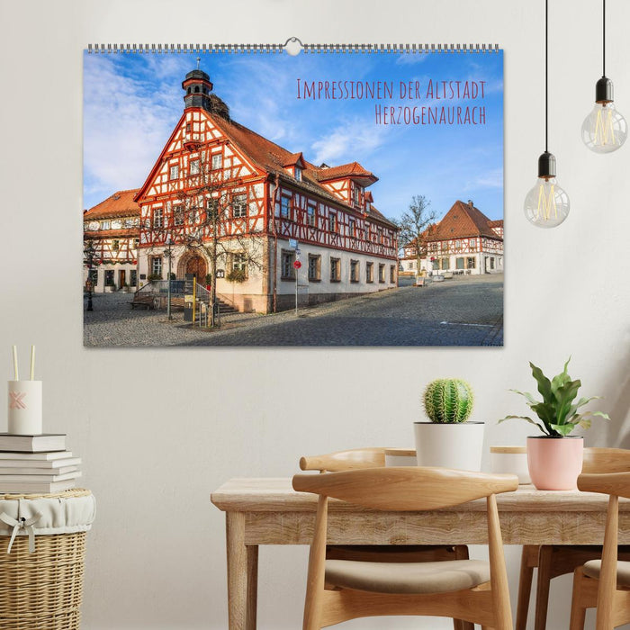 Impressionen der Altstadt Herzogenaurach (CALVENDO Wandkalender 2027)