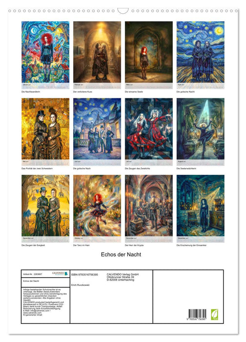 Echos der Nacht (CALVENDO Wandkalender 2027)