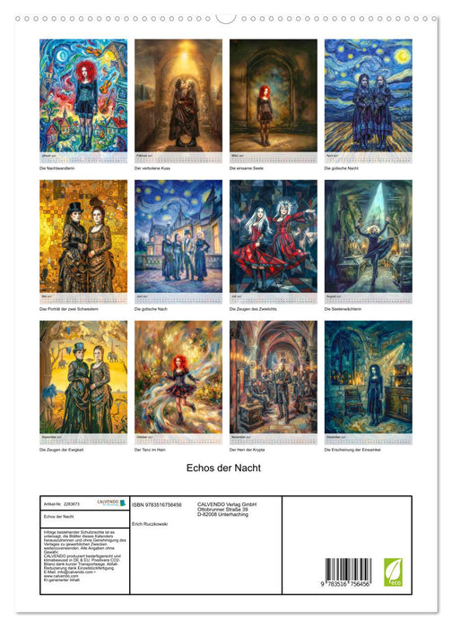Echos der Nacht (CALVENDO Premium Wandkalender 2027)