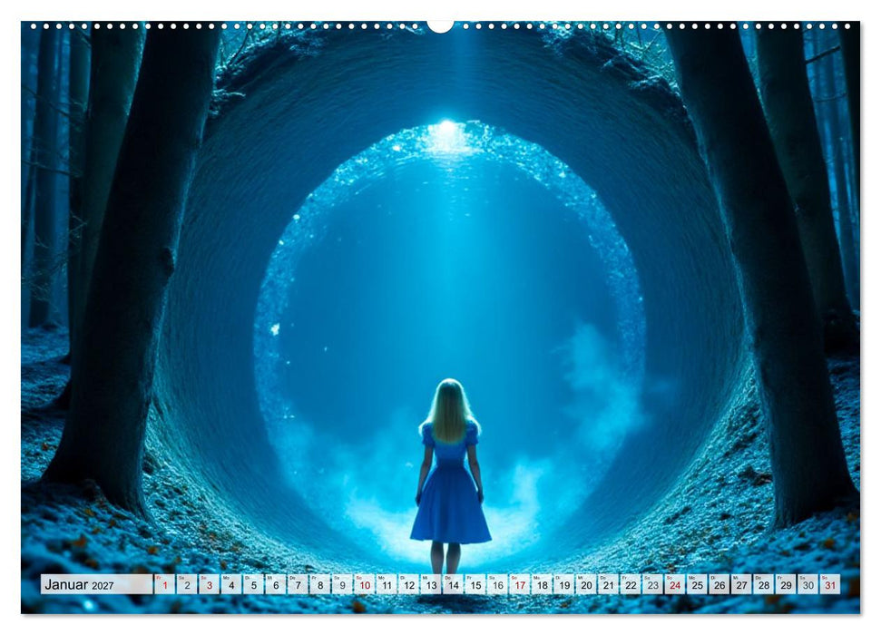Alice – Eine Reise durch das Wunderland (CALVENDO Wandkalender 2027)