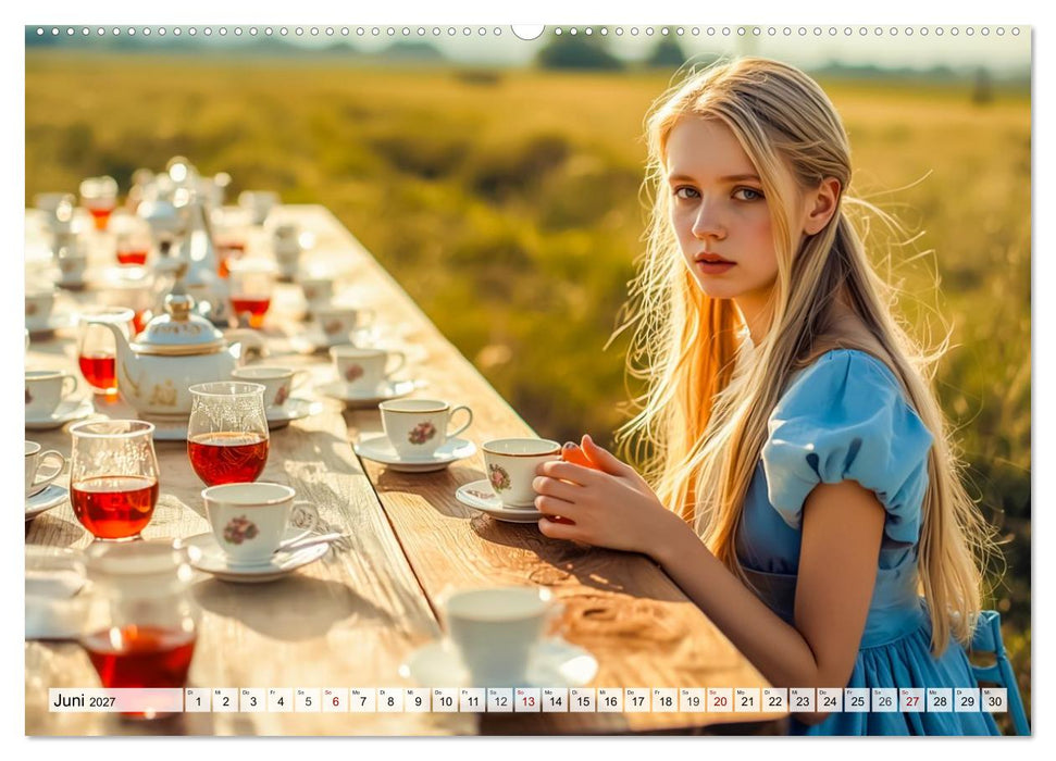 Alice – Eine Reise durch das Wunderland (CALVENDO Premium Wandkalender 2027)