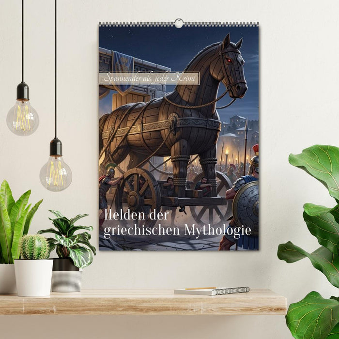 Helden der griechischen Mythologie (CALVENDO Wandkalender 2027)