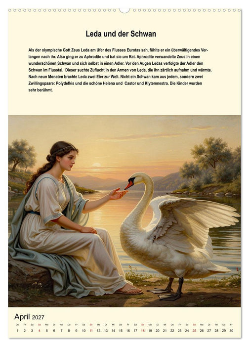Helden der griechischen Mythologie (CALVENDO Wandkalender 2027)