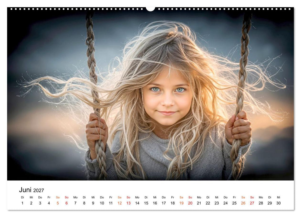 Kinder. Landkinder - Lebendig. Frei. Glücklich. (CALVENDO Wandkalender 2027)