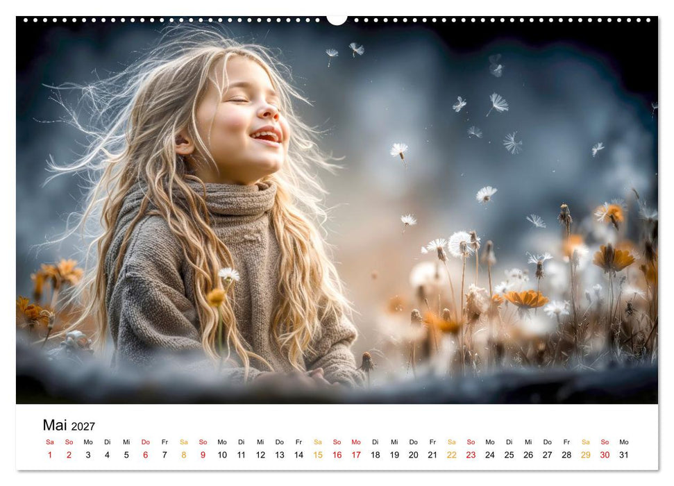 Kinder. Landkinder - Lebendig. Frei. Glücklich. (CALVENDO Premium Wandkalender 2027)
