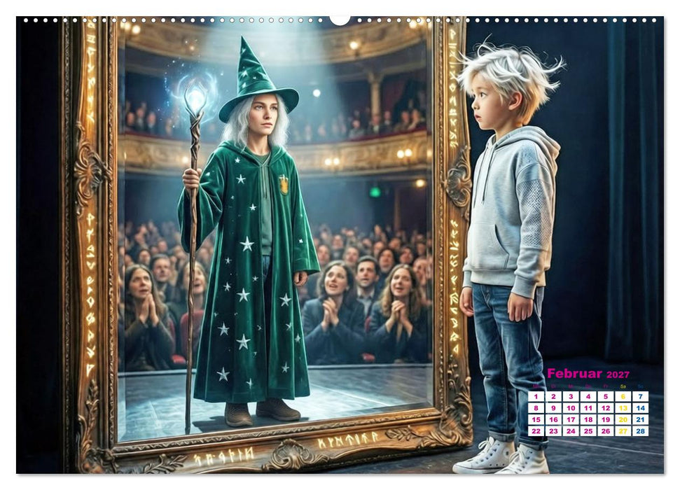 Zukunft im Spiegelbild - Träume veränden sich nicht, sie reifen (CALVENDO Premium Wandkalender 2027)