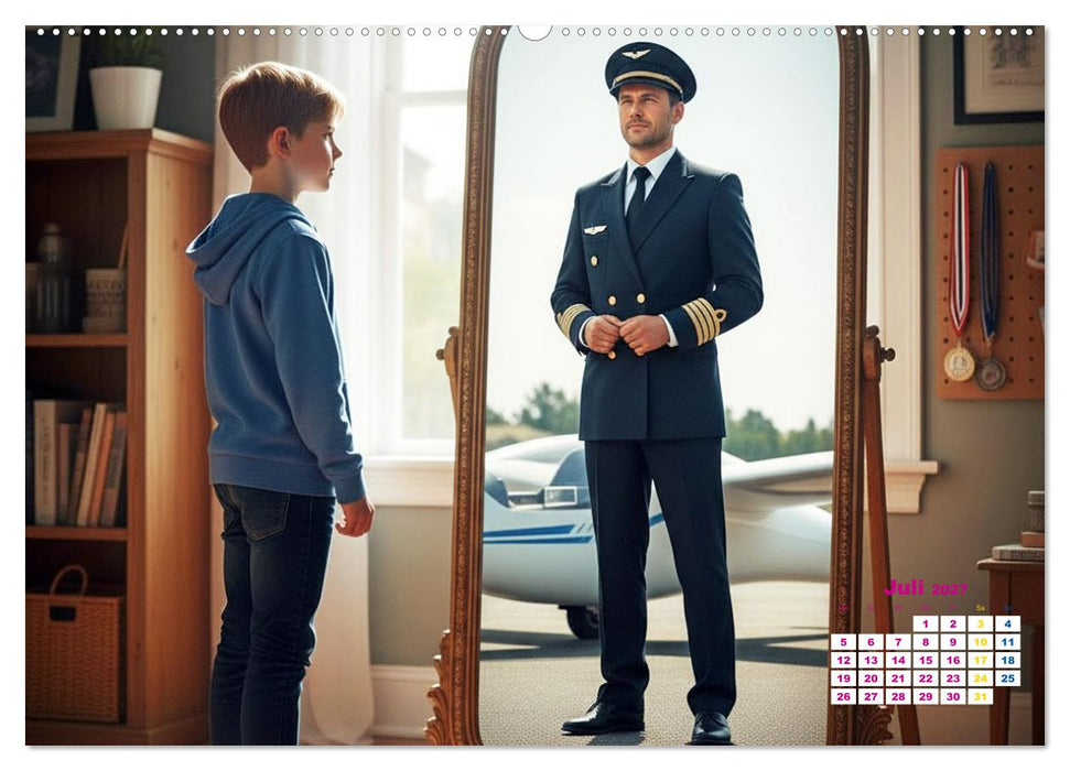 Zukunft im Spiegelbild - Träume verändern sich nicht, sie reifen (CALVENDO Premium Wandkalender 2027)