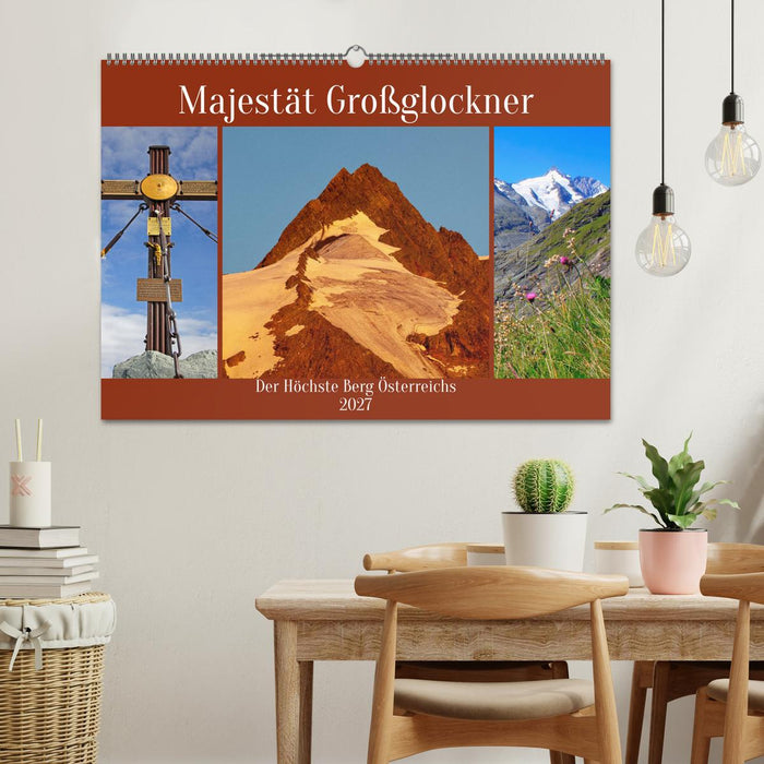 Majestät Großglockner (CALVENDO Wandkalender 2027)