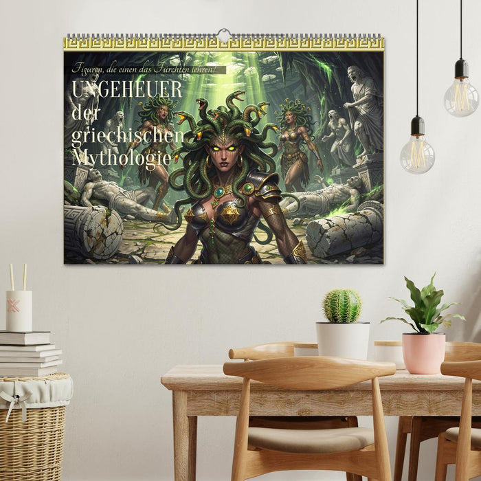 Ungeheuer der griechischen Mythologie (CALVENDO Wandkalender 2027)