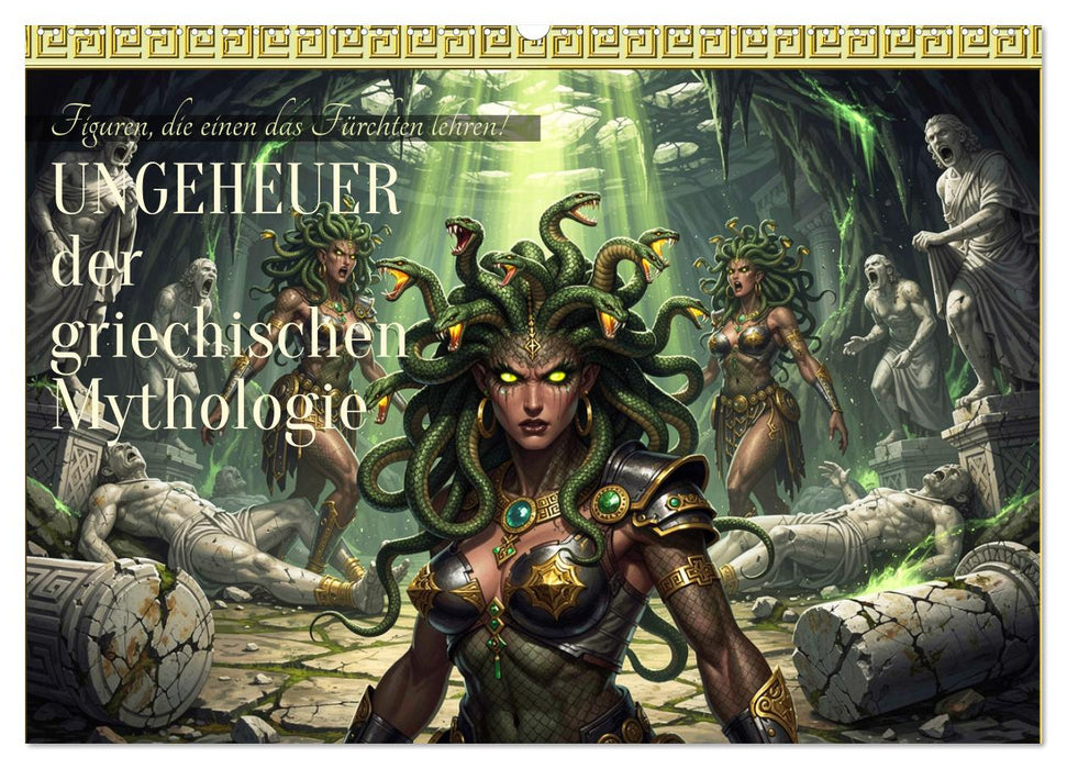 Ungeheuer der griechischen Mythologie (CALVENDO Wandkalender 2027)