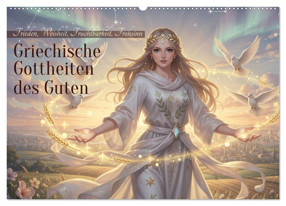 Griechische Gottheiten des Guten (CALVENDO Wandkalender 2027)