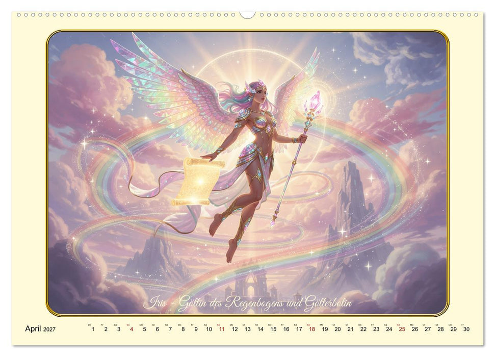 Griechische Gottheiten des Guten (CALVENDO Wandkalender 2027)