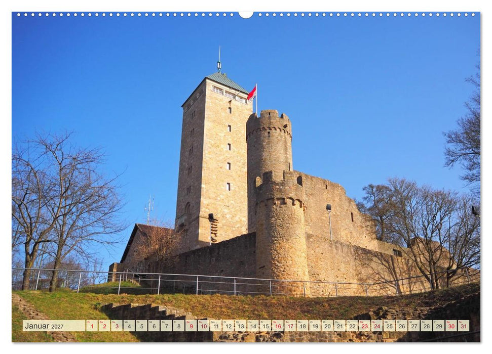 Heppenheim im Laufe der Jahreszeiten (CALVENDO Wandkalender 2027)