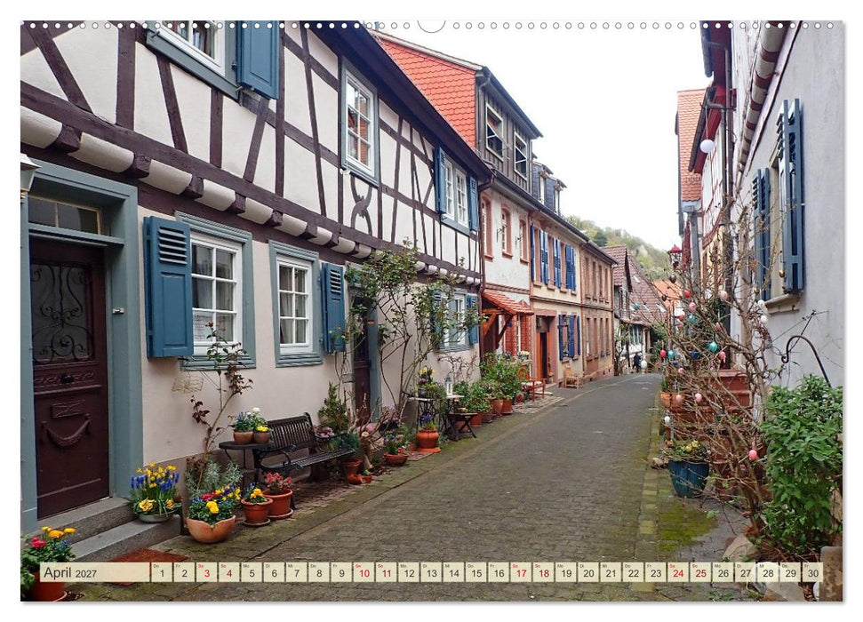 Heppenheim im Laufe der Jahreszeiten (CALVENDO Wandkalender 2027)