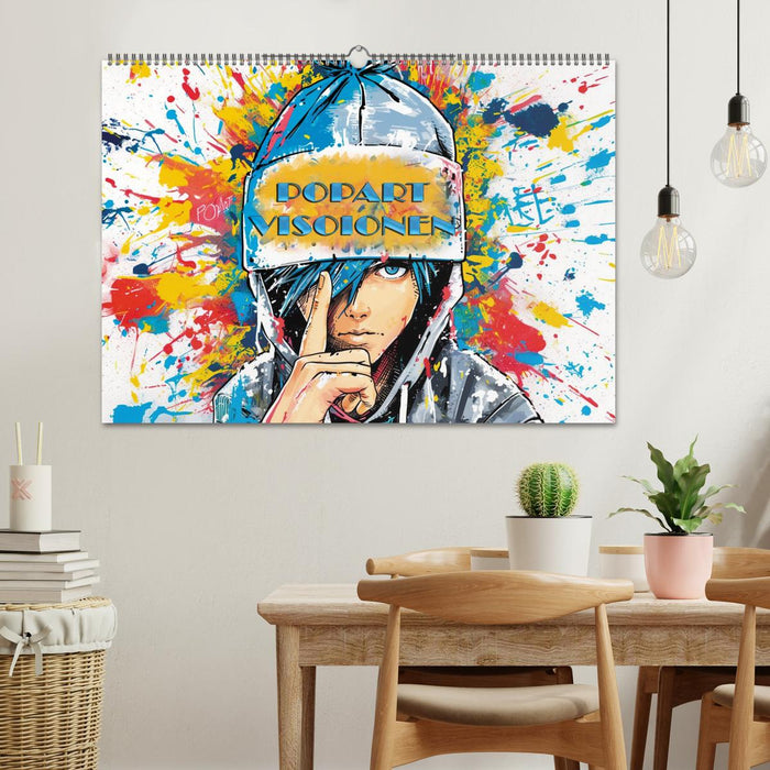 Popart Visionen (CALVENDO Wandkalender 2027)