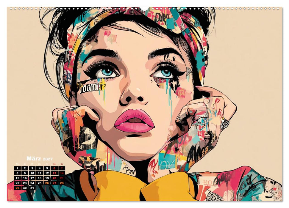 Popart Visionen (CALVENDO Wandkalender 2027)