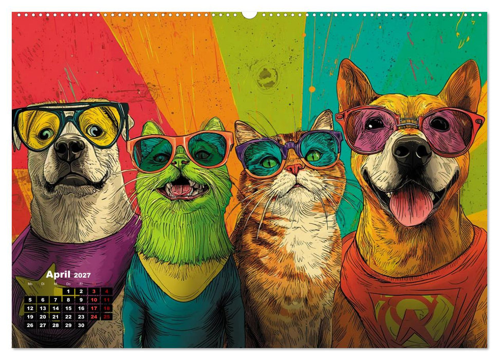 Popart Visionen (CALVENDO Wandkalender 2027)