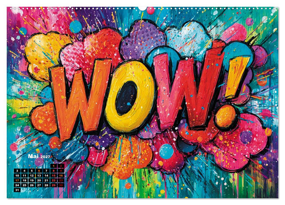 Popart Visionen (CALVENDO Wandkalender 2027)