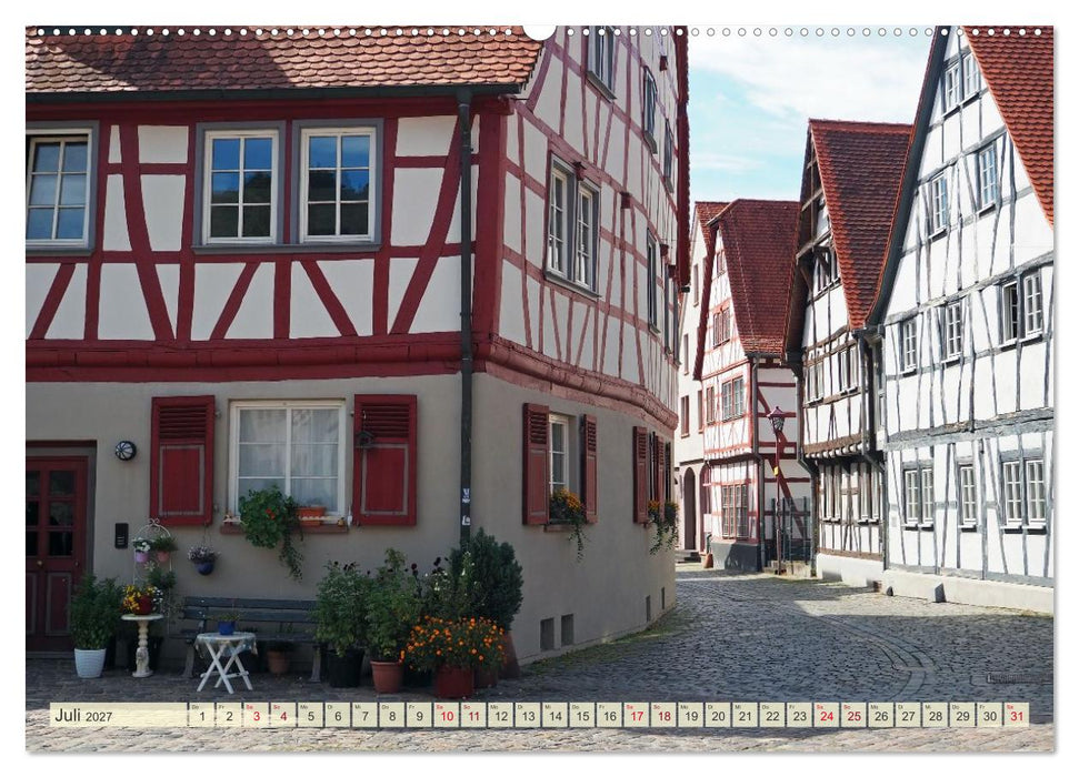 Heppenheim im Laufe der Jahreszeiten (CALVENDO Premium Wandkalender 2027)