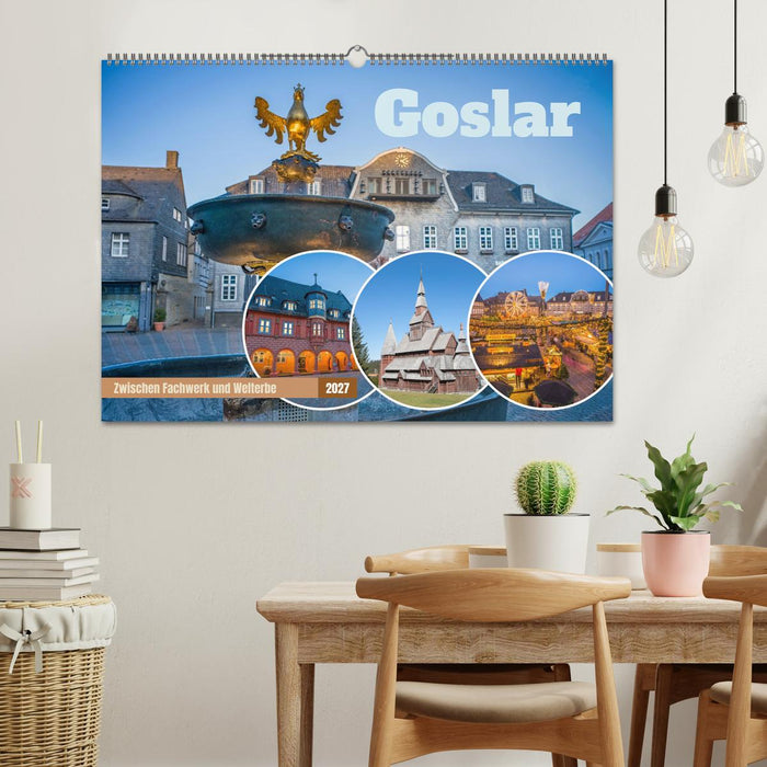 Goslar - Zwischen Fachwerk und Welterbe (CALVENDO Wandkalender 2027)