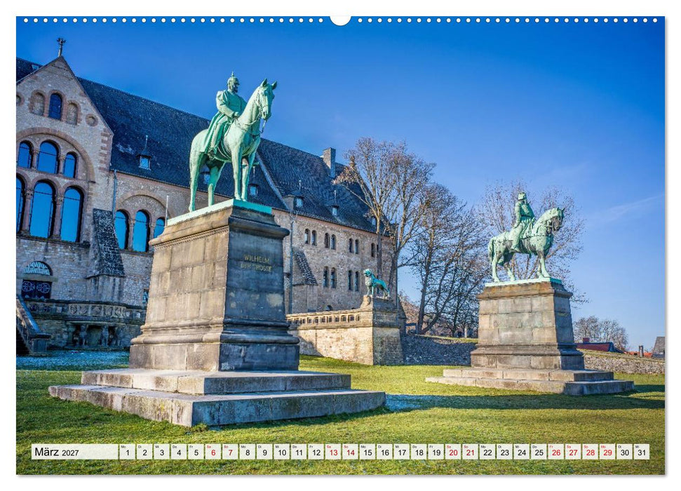 Goslar - Zwischen Fachwerk und Welterbe (CALVENDO Wandkalender 2027)