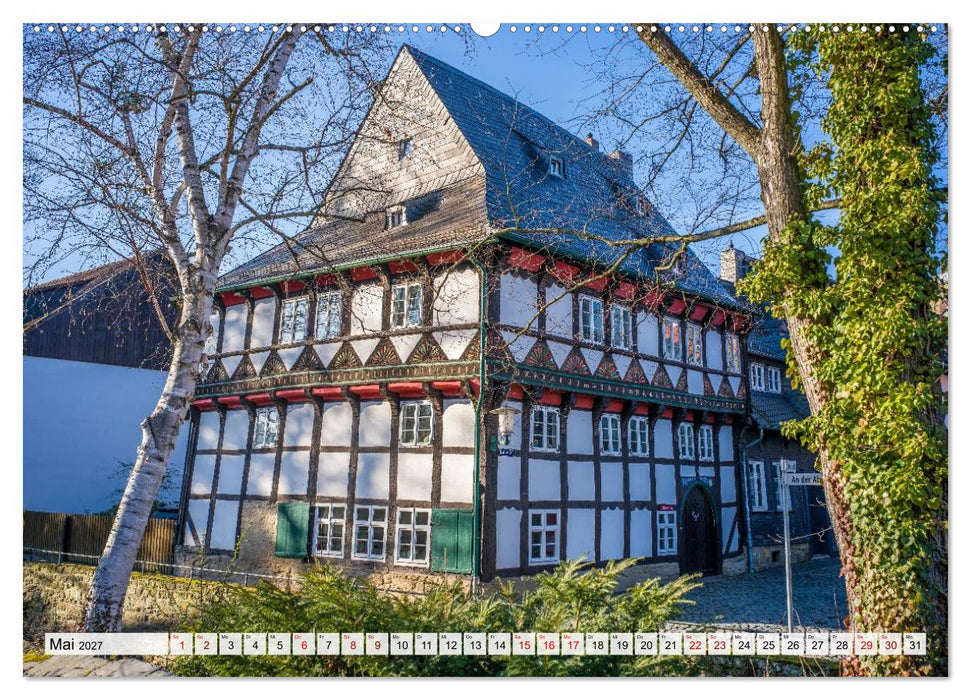 Goslar - Zwischen Fachwerk und Welterbe (CALVENDO Wandkalender 2027)