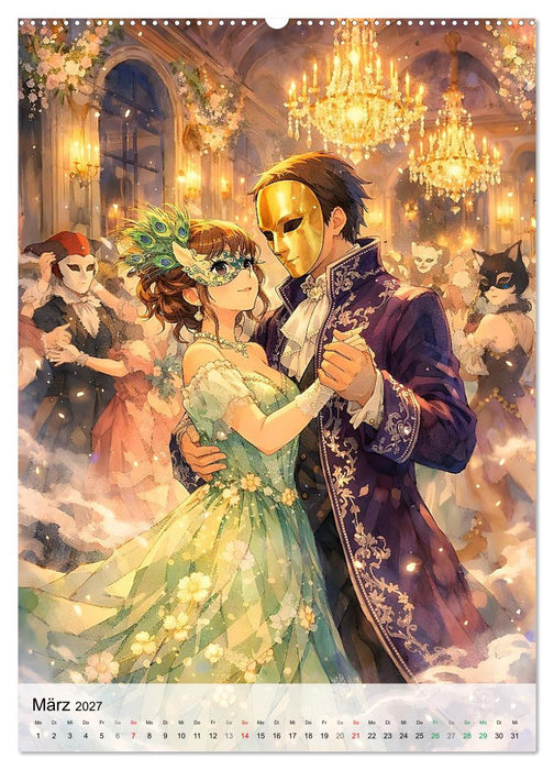 Venezianische Träume (CALVENDO Premium Wandkalender 2027)