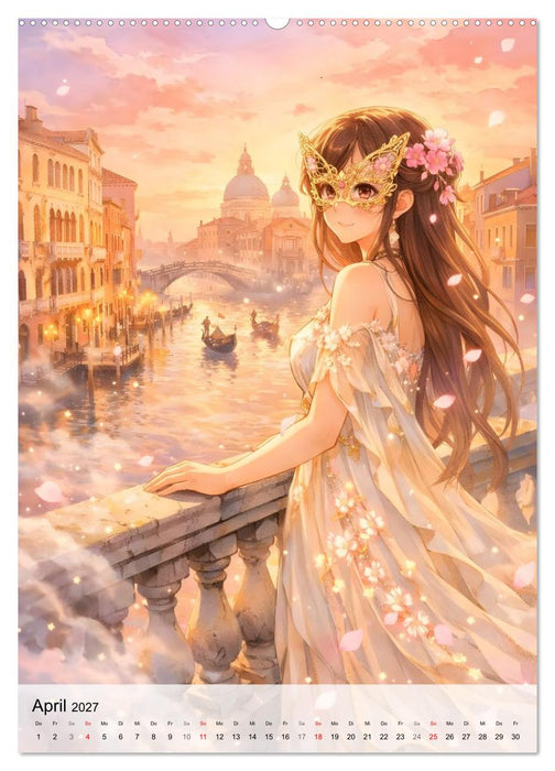 Venezianische Träume (CALVENDO Premium Wandkalender 2027)