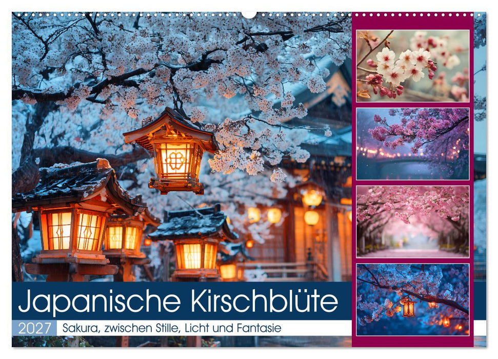 Japanische Kirschblüte (CALVENDO Wandkalender 2027)