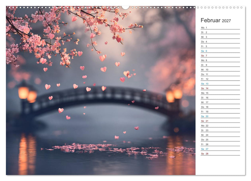 Japanische Kirschblüte (CALVENDO Premium Wandkalender 2027)