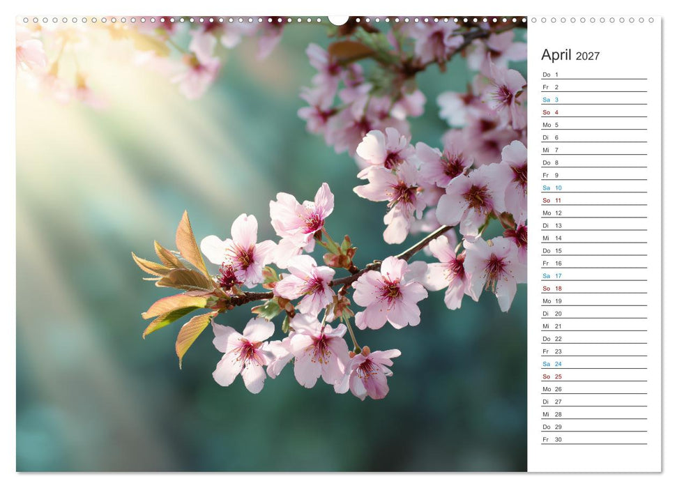 Japanische Kirschblüte (CALVENDO Premium Wandkalender 2027)