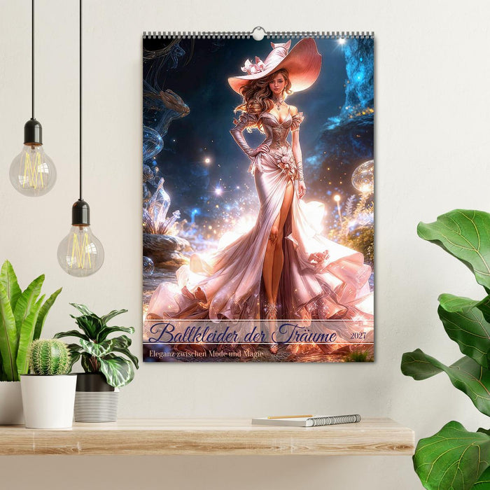 Ballkleider der Träume (CALVENDO Wandkalender 2027)