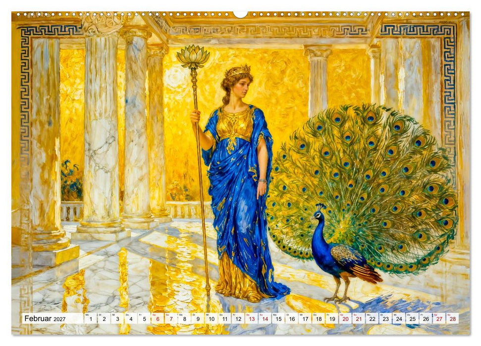 Die Götter des Olymps - Die Götter der Antike in epischen Bildern (CALVENDO Wandkalender 2027)