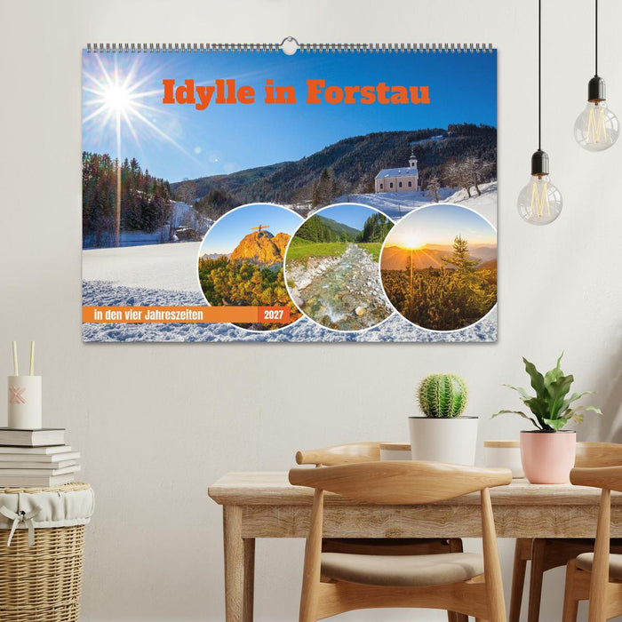 Idylle in Forstau (CALVENDO Wandkalender 2027)