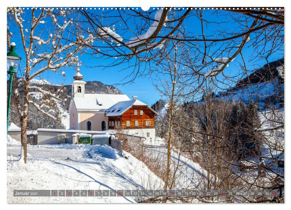 Idylle in Forstau (CALVENDO Premium Wandkalender 2027)