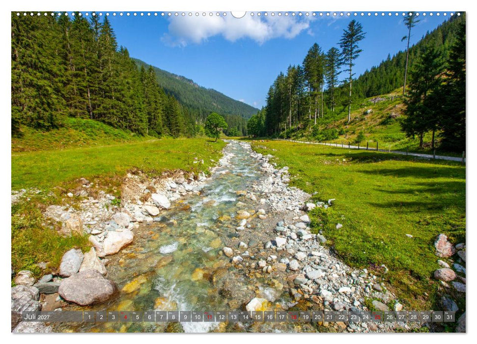 Idylle in Forstau (CALVENDO Premium Wandkalender 2027)