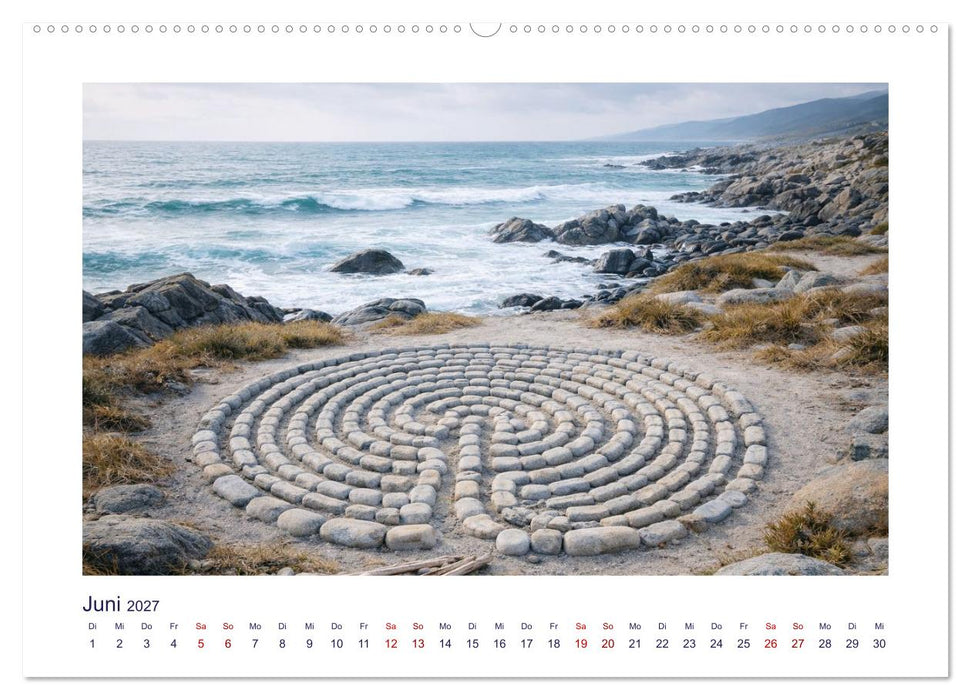 Mythologische Labyrinthe (CALVENDO Wandkalender 2027)