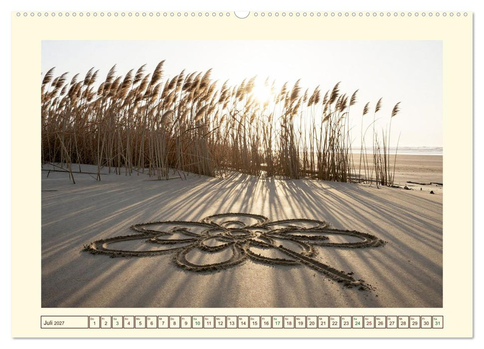 Gestaltete Stille - Wo die Natur zur Skulptur wird (CALVENDO Premium Wandkalender 2027)